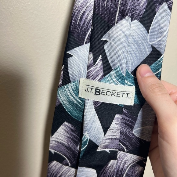 Vintage J.T. Beckett Silk Tie - Picture 3 of 4